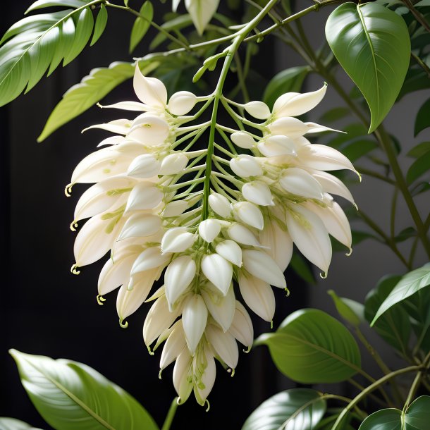 Imagem de um clianthus marfim