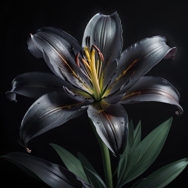 Image of a charcoal lily