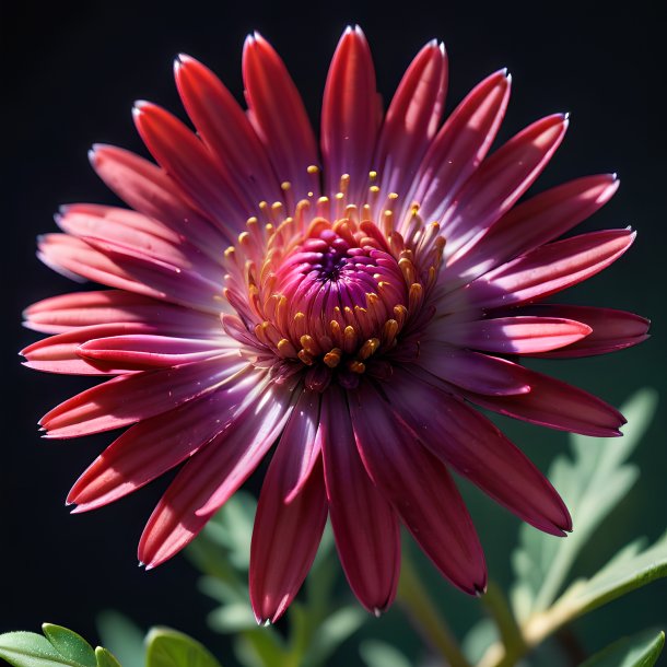 Image of a red aster