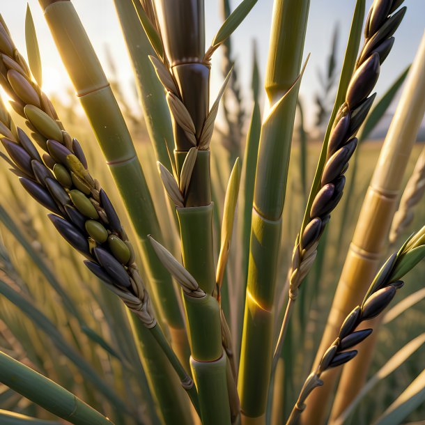 Depiction of a olive reed