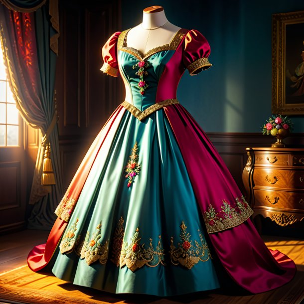 Imagen de un vestido viejo de arcilla