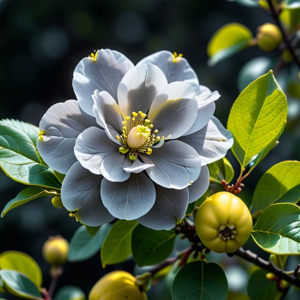 Picture of a gray quince