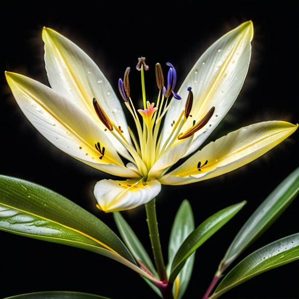 Image of a olive lily