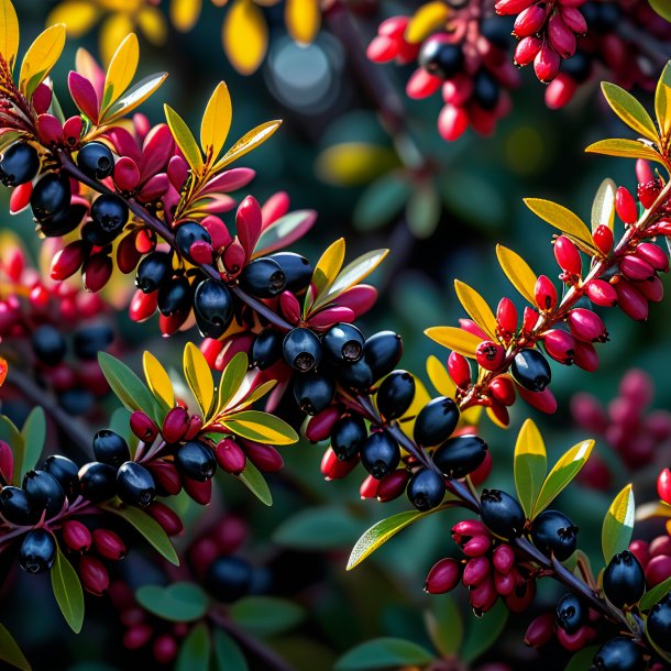 Pic of a black barberry