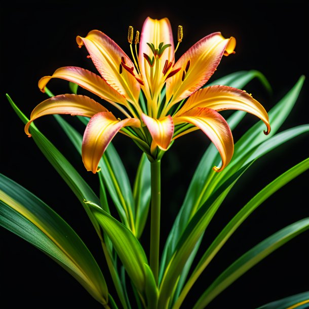 Picture of a wheat kaffir lily