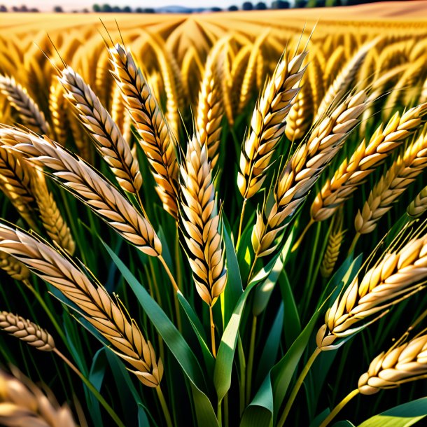 Picture of a wheat vest from paper