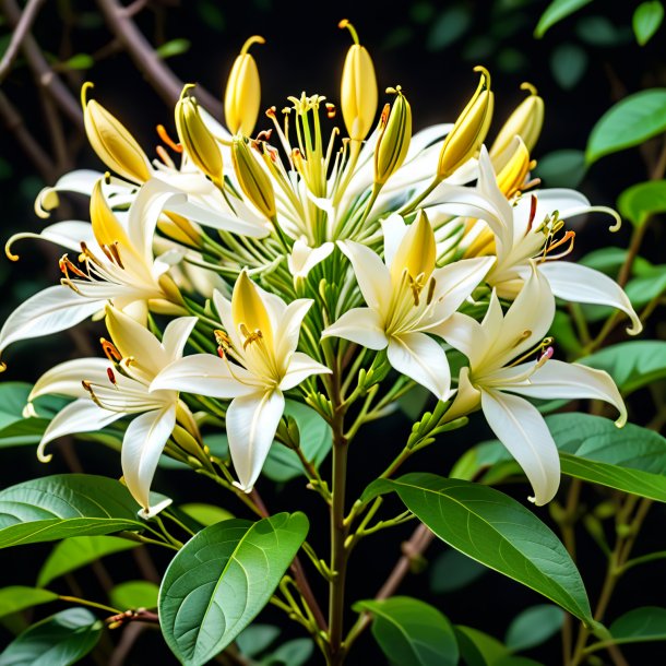 Photo of a ivory honeysuckle