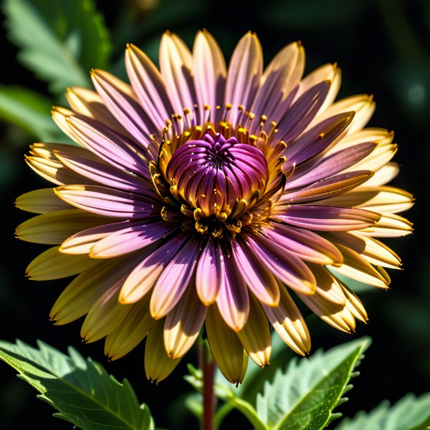 Image of a brown aster