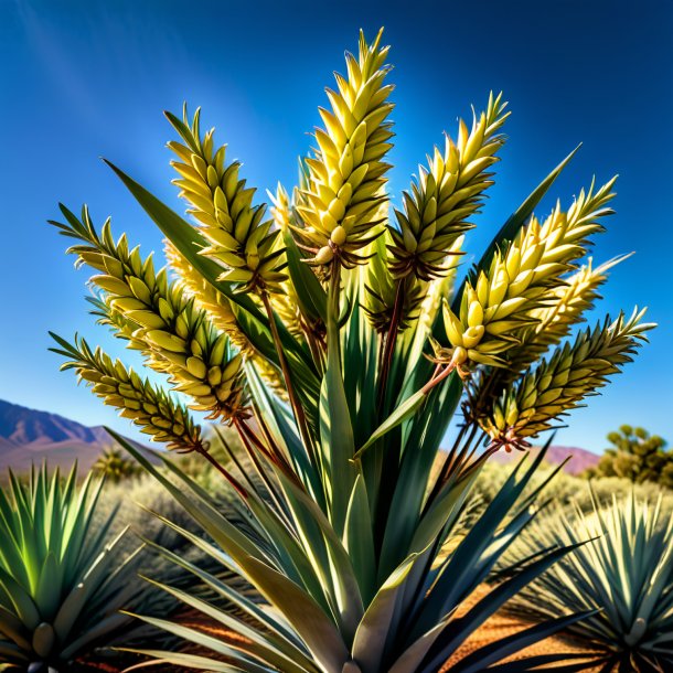 Pic d'un yucca d'olive