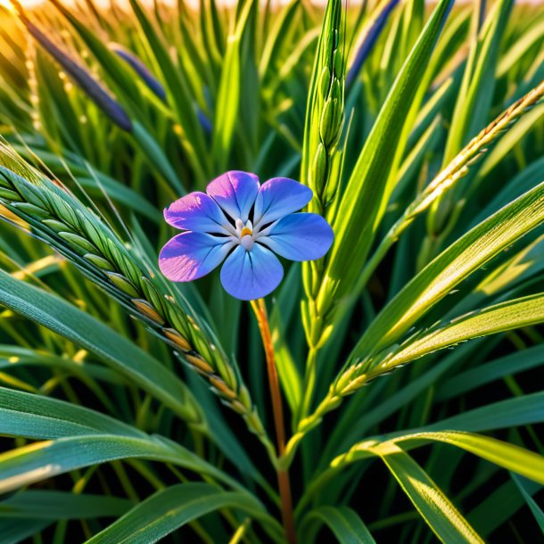 Foto de un periwinkle de trigo