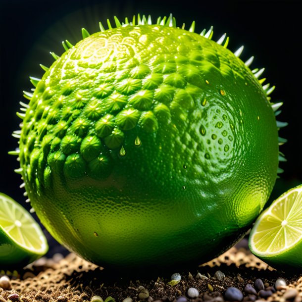 Image of a lime xerophyllum tenax