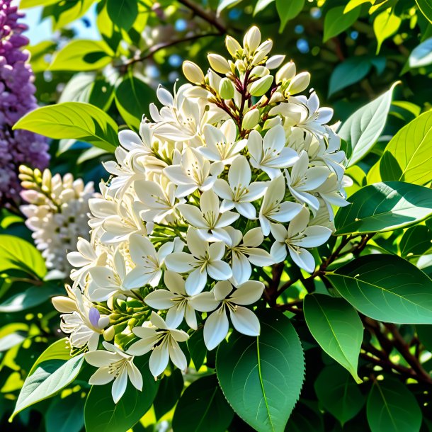 Image of a ivory syringa