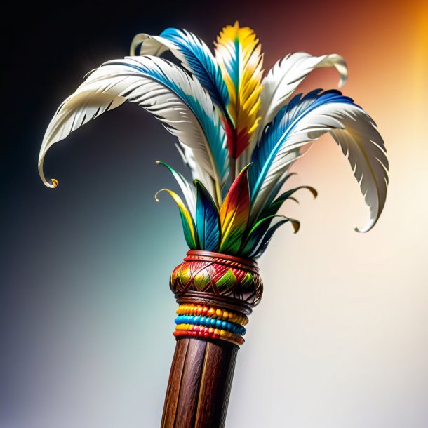 Image of a white indian cane