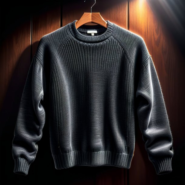 Sketch of a charcoal sweater from iron