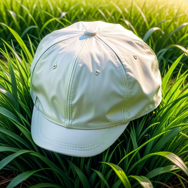 Picture of a ivory cap from grass