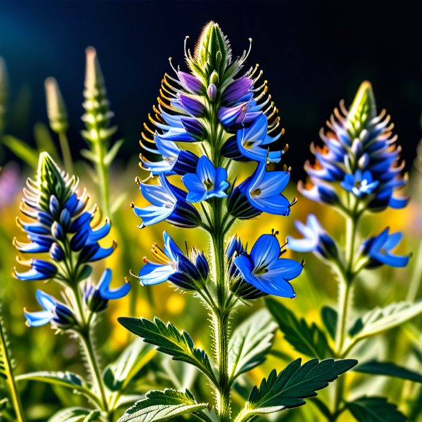 Boceto de un bugloss de marfil