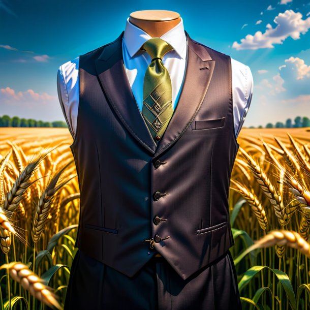 Image of a wheat vest from iron