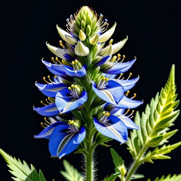 Dibujo de un bugloss de marfil