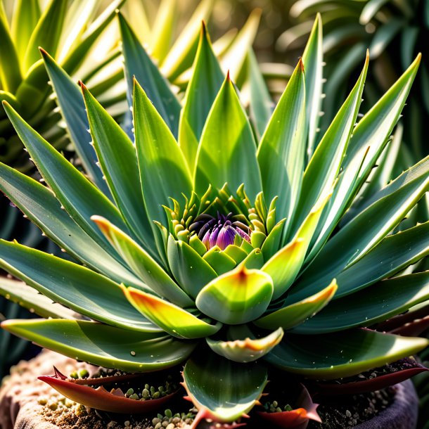 Picture of a olive aloe