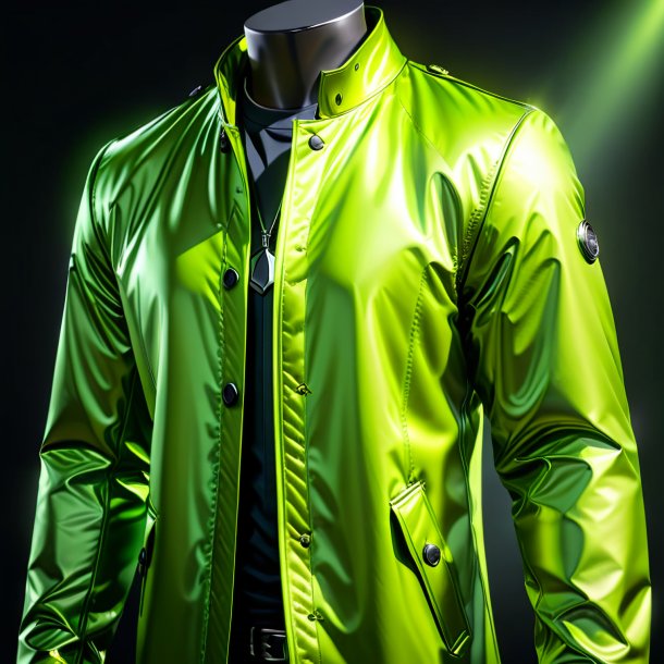 Sketch of a lime coat from metal