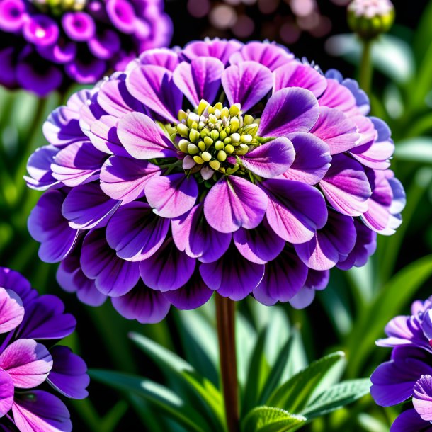 Fotos de um candytuft persiano roxo