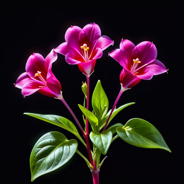 Image of a fuchsia pimpernel, red