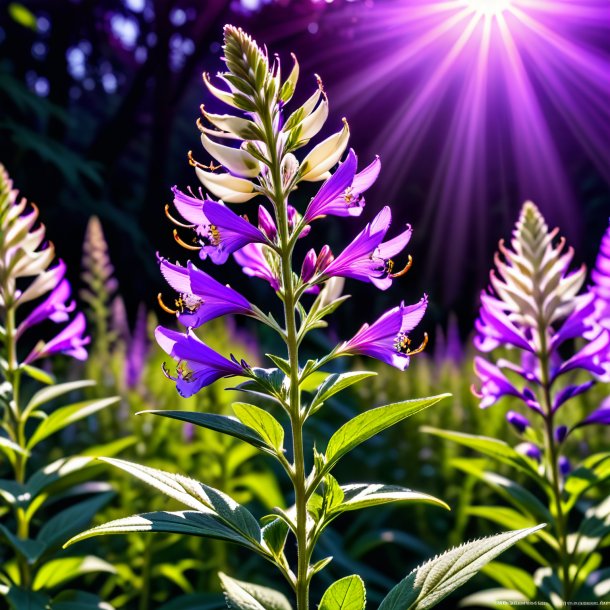 Pic of a ivory willowherb, purple