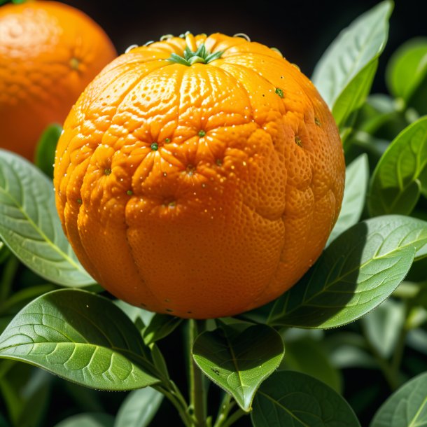 Figura de una alfalfa naranja