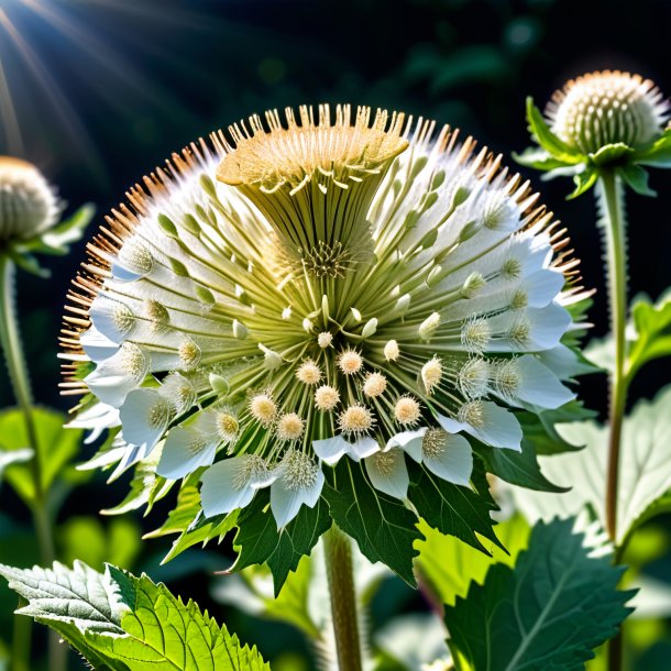 Pic of a white burdock