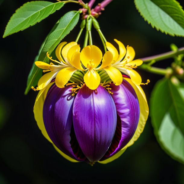 Pic d'une vessie à prune, senna