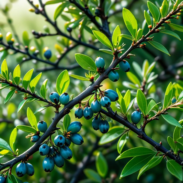 Image of a green blackthorn