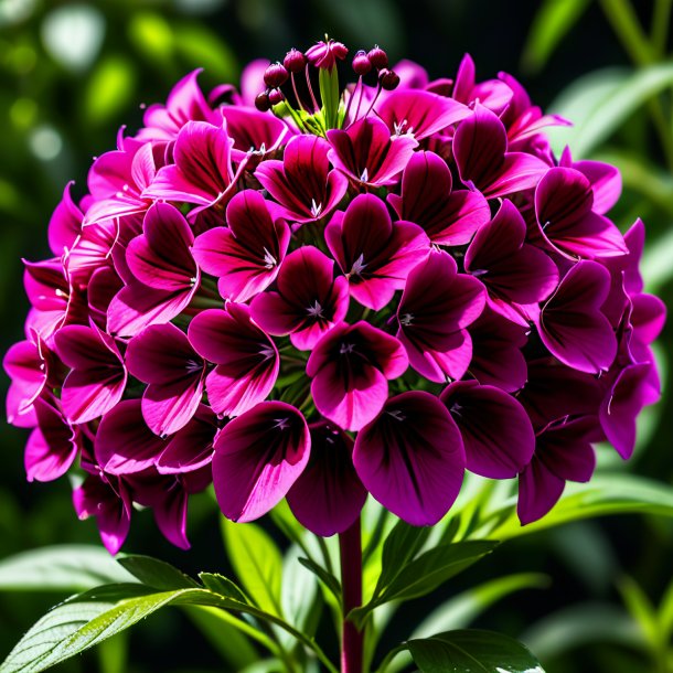 Pic of a fuchsia sweet william