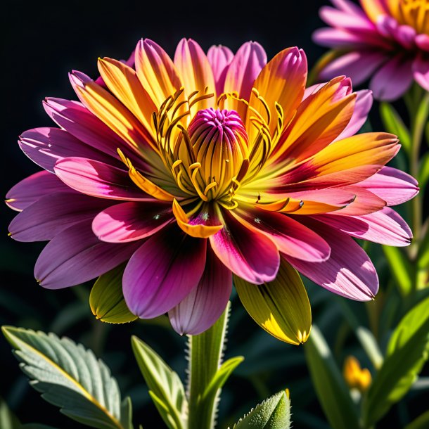 Representación de un viejo gillyflower, mahon's