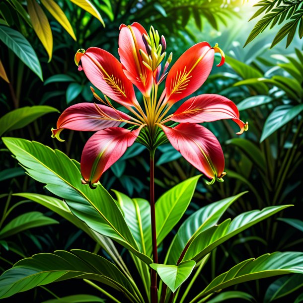 Um velho clianthus