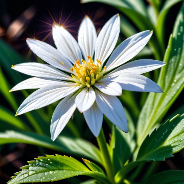 Picture of a white starwort