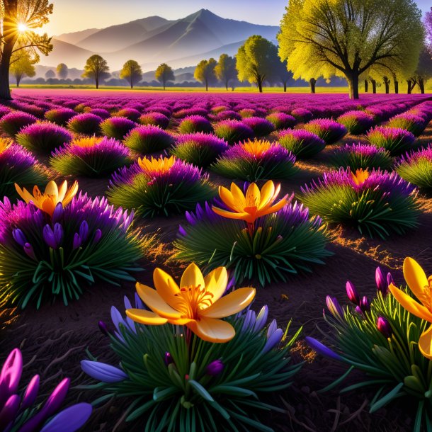 Image of a plum meadow saffron