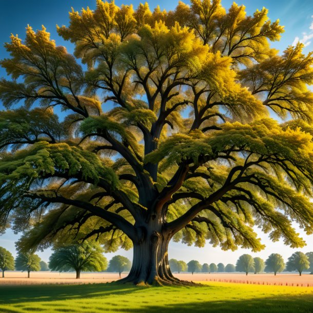 Image of a brown elm