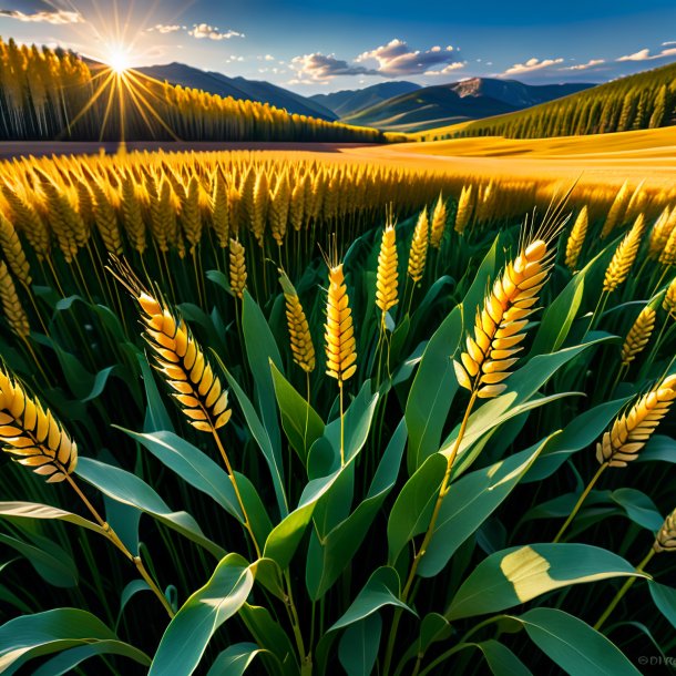 Image of a wheat aspen