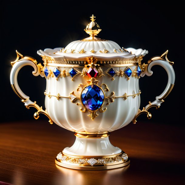 Foto de la copa de una reina de marfil