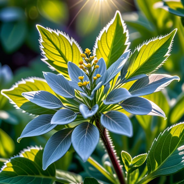 Photography of a silver goosefoot