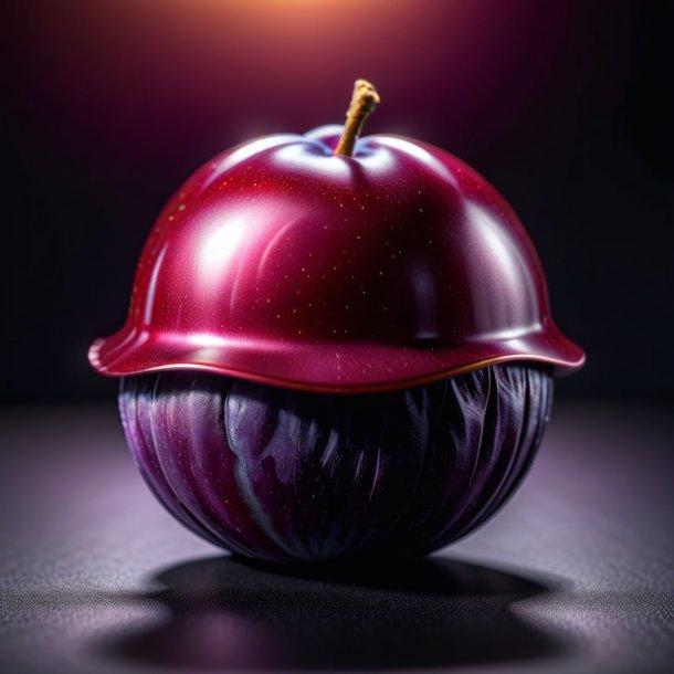 Pic of a plum cap from iron