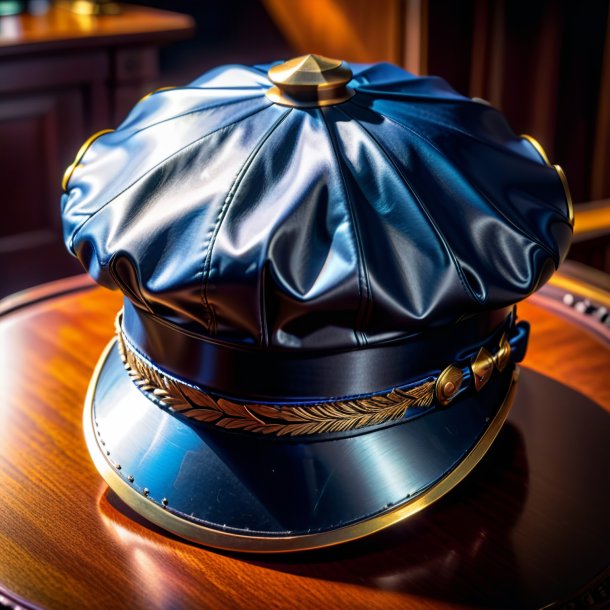 Photography of a olden cap from iron