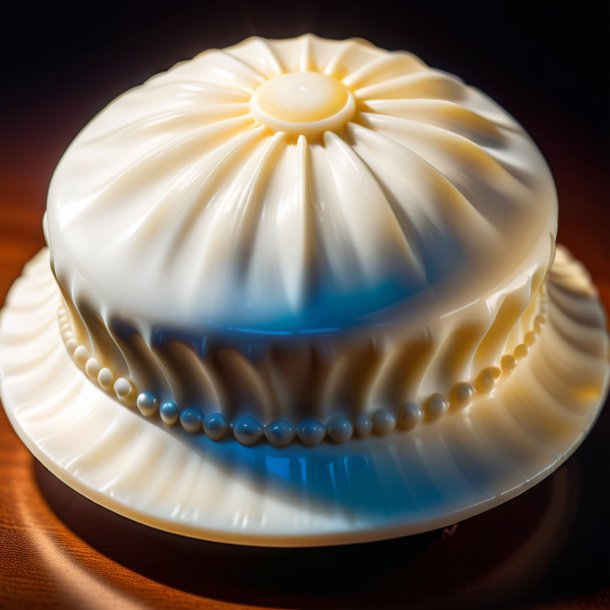 Photography of a ivory cap from polyethylene