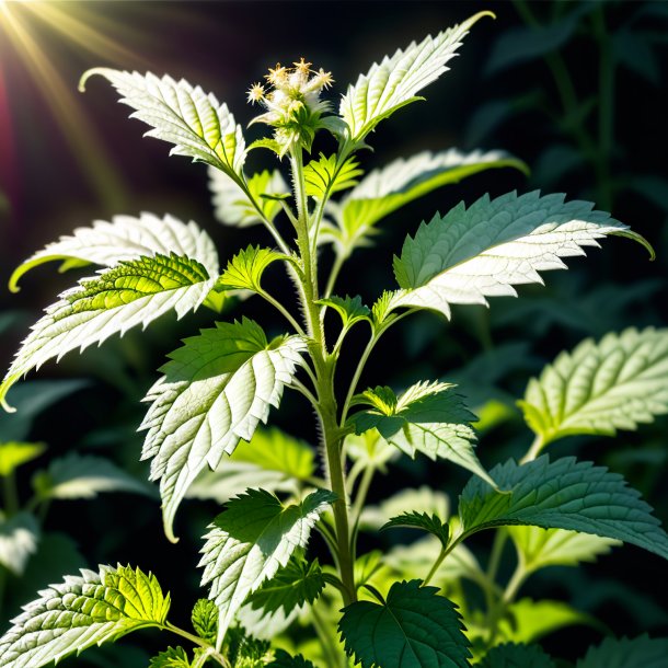 Image of a white nettle