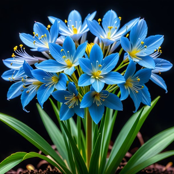 Pic of a azure anthericum