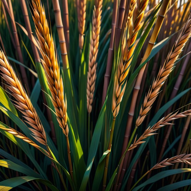 Figure of a brown reed