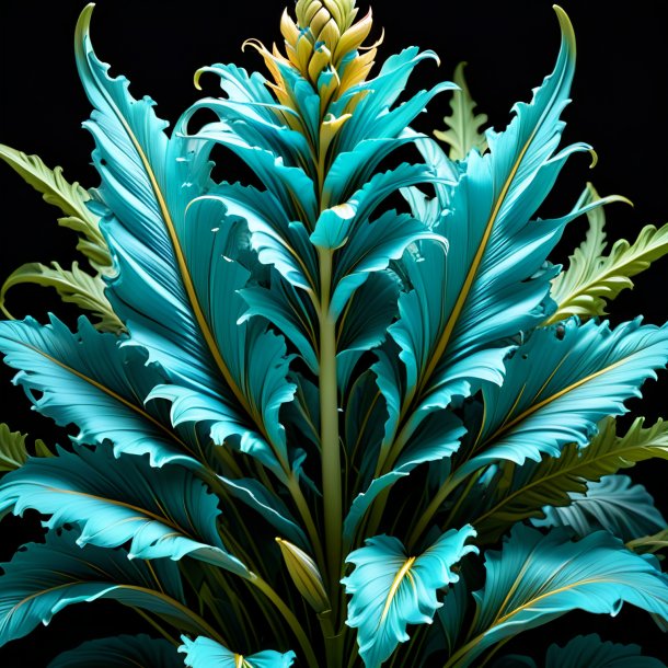 Image d'un acanthus cyan