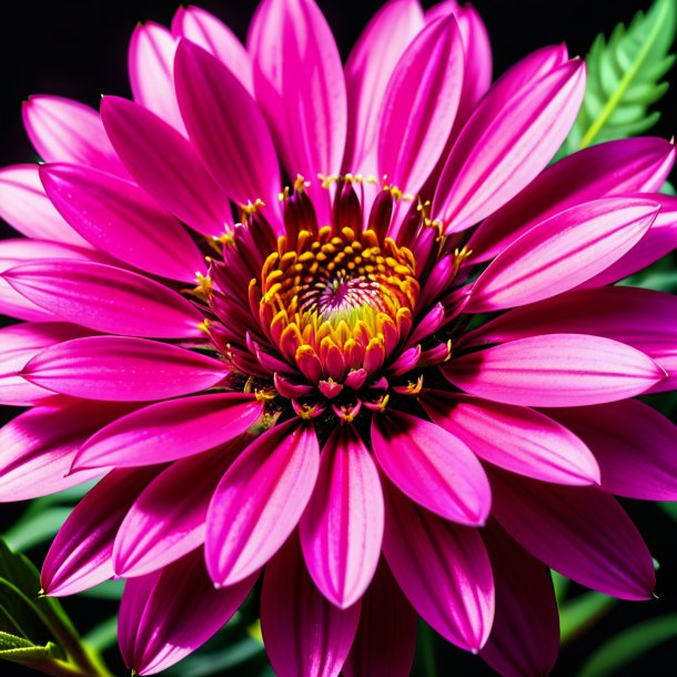 Picture of a hot pink xeranthemum