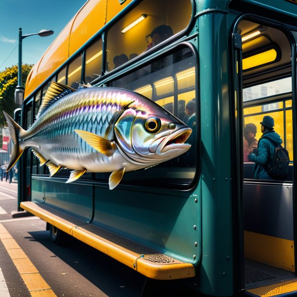 Image d'une menace de sardines sur l'arrêt de bus