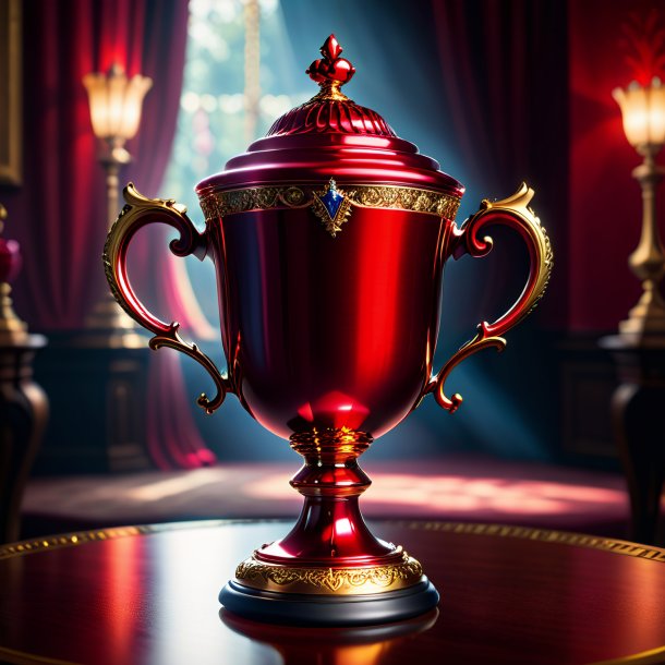 Imagery of a red queen's cup